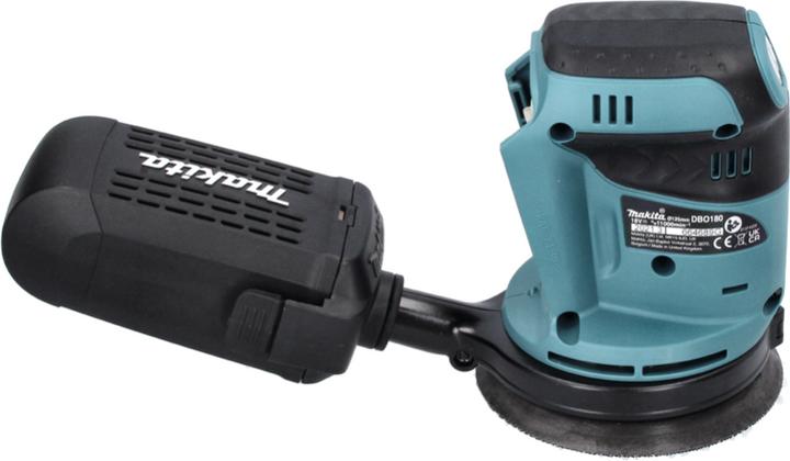 Actual product image Makita DBO 180 M1 18 V Li - Ion battery orbital sander + 1x battery 4.0Ah - without charger (Eccentric grinder)