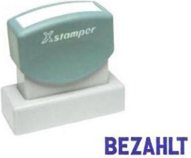 Actual product image X-Stamper Word stamp self-inking