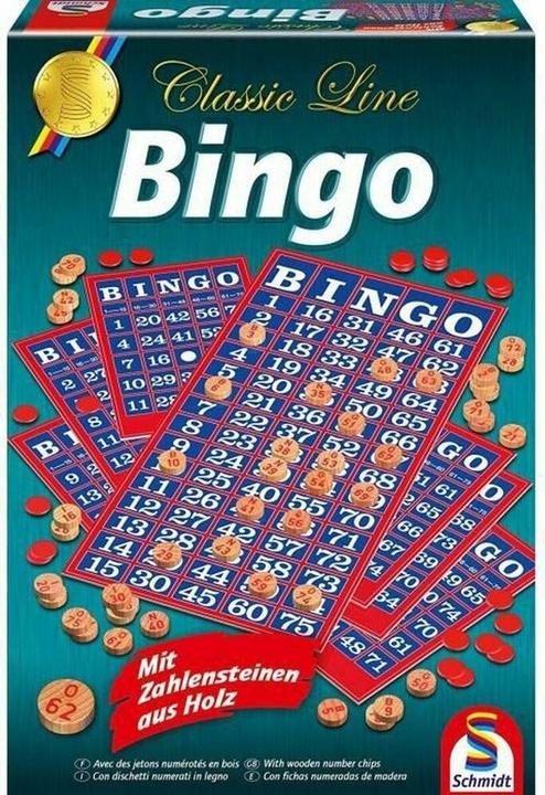 Immagine prodotto Schmidt Spiele Bingo (Francese, Italiano, Spagnolo, Tedesco, Inglese)