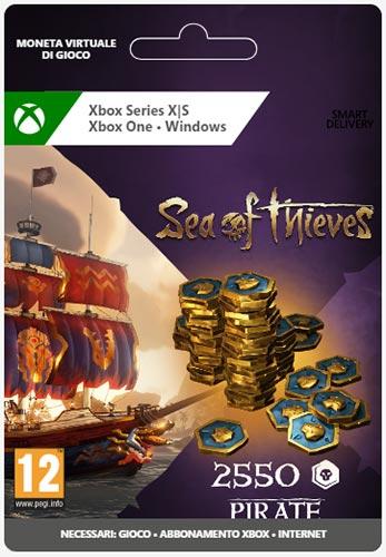 Produktbild Microsoft MS ESD Sea of Thieves Captains Ancient Coin 2550 Coins XXS ML (Xbox Series S, Xbox One S, Xbox Series X)