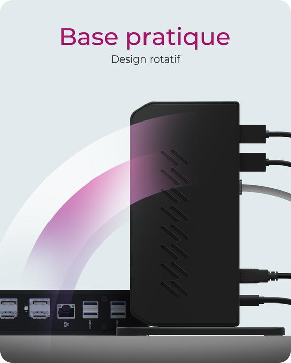 Actual product image Icy Box IB-DK2252AC (USB-C, 12 Ports)