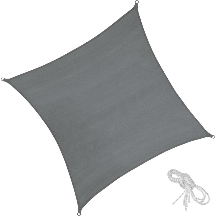 tectake Voile d'ombrage carrée, variante 2