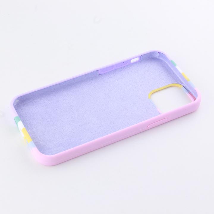 Produktbild PhoneLook Hülle Soft Touch multicolors rosa t (Apple iPhone 11)