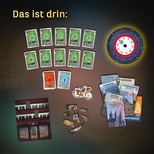 Actual product image Kosmos EXIT® - The game: The hunt through Amsterdam (German)