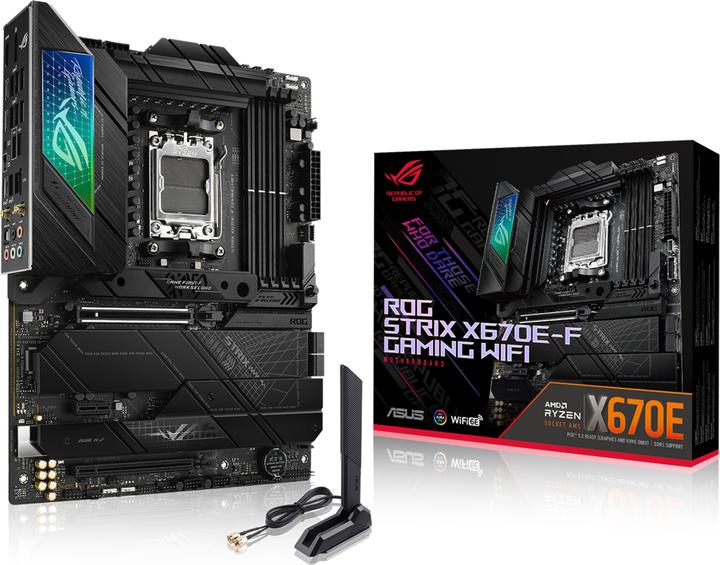ASUS ROG STRIX X670E-F GAMING WIFI (AM5, AMD X670E, ATX)