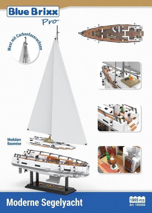 Produktbild Blue Brixx Segelyacht