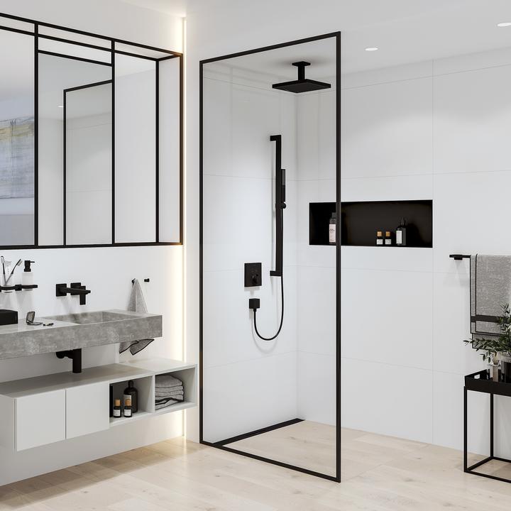 Produktbild hansgrohe Deckenanschluss E, 10 cm, 24338