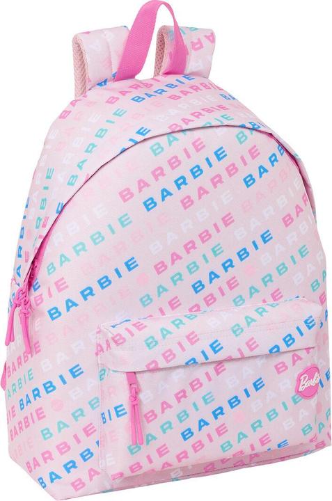 Image du produit Barbie Sac à dos scolaire Logomania rose clair 33 x 42 x 15 cm (20.80 l)