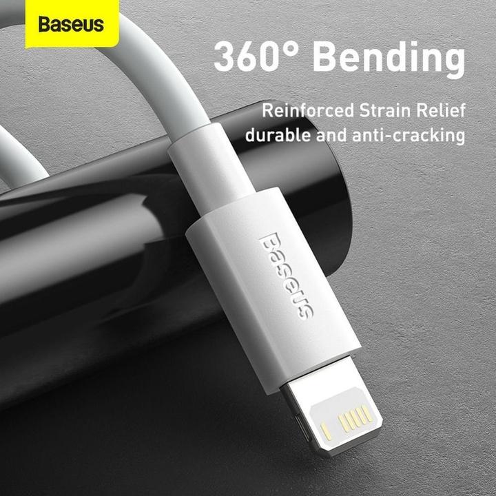 Actual product image Baseus USB A – Lightning (1.50 m, USB 2.0, 10 W)