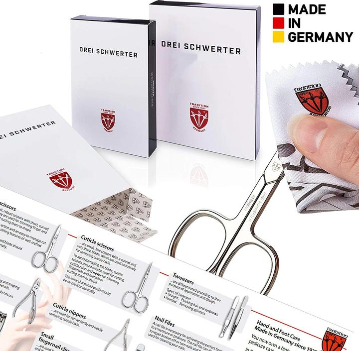 Produktbild Kellermann Nagelset SCHWARZ - ECHT LEDER