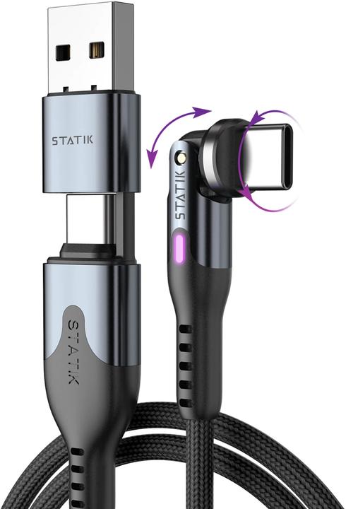 Statik 2 in 1 Ladekabel (1 m, USB 3.0)