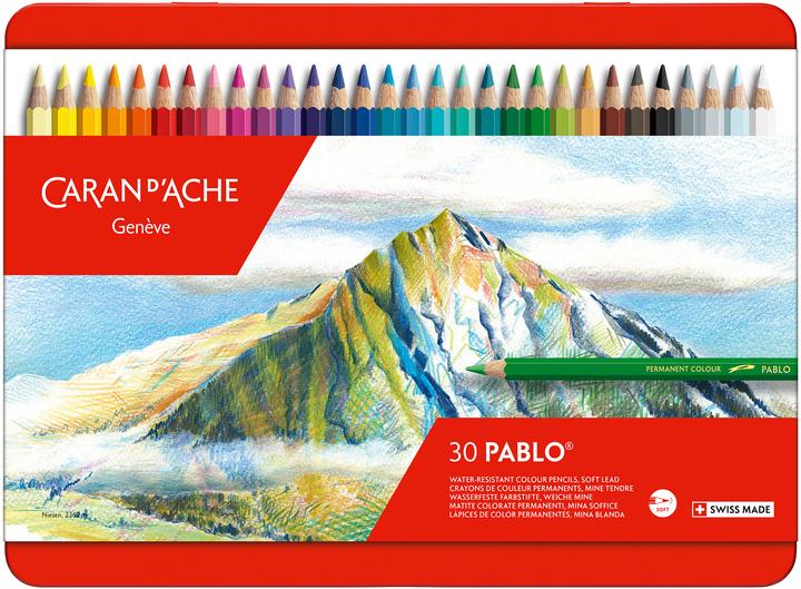 Immagine prodotto Caran d'Ache Pablo Metallschachtel (Multicolore, 30 x)