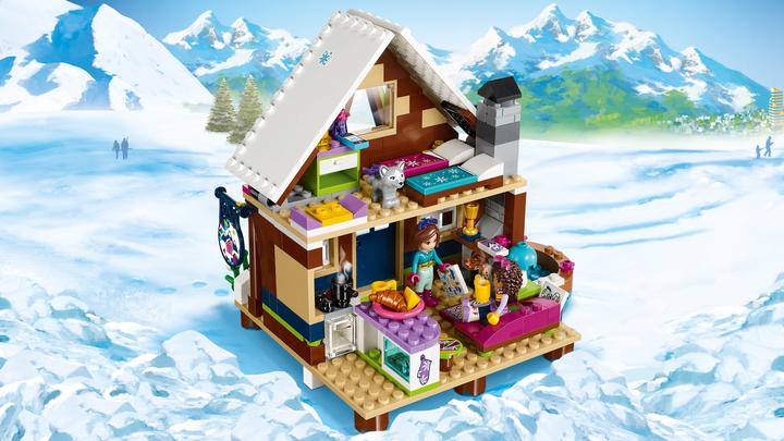 Produktbild LEGO Chalet im Wintersportort (41323, LEGO Friends)