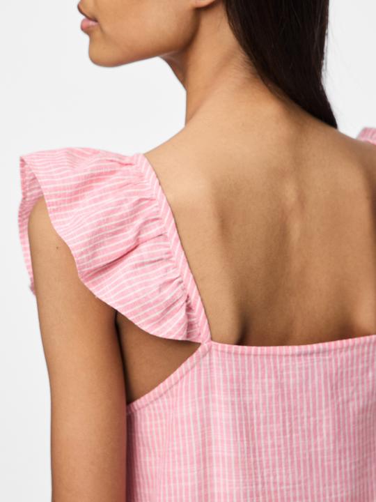 Actual product image Pieces PCAPIA Midi Kleid aus Leinengemisch (XL)