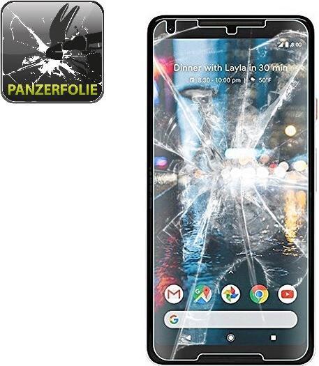 Actual product image Protectorking 2x Panzerfolie Anti-Shock HD Klar (2 Piece, Google Pixel 2 XL)