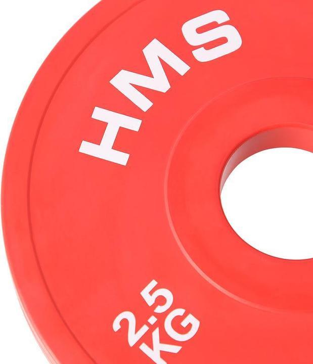 Immagine prodotto HMS Paracolpi olimpionico 2x2 5kg Rosso CBRS25