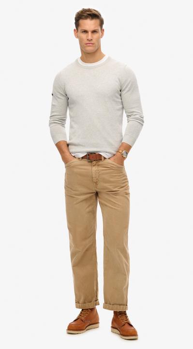 Produktbild Superdry Leichtes Essentials Strick-Sweatshirt mit Rundhalsausschnitt (XXL)
