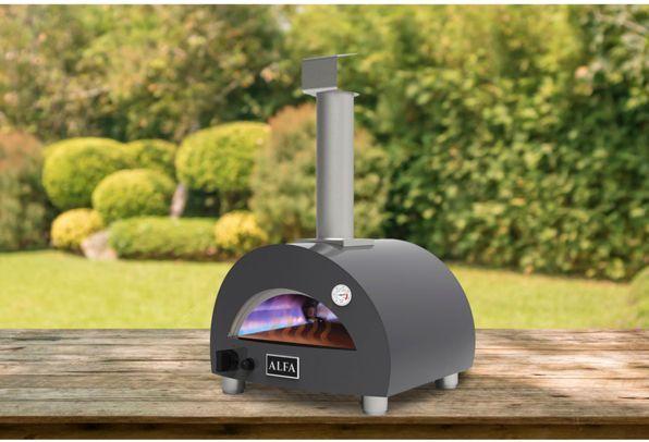 Actual product image Alfa Forni Linea Moderno Portable Pizza Oven grigio (Pizza oven gas)
