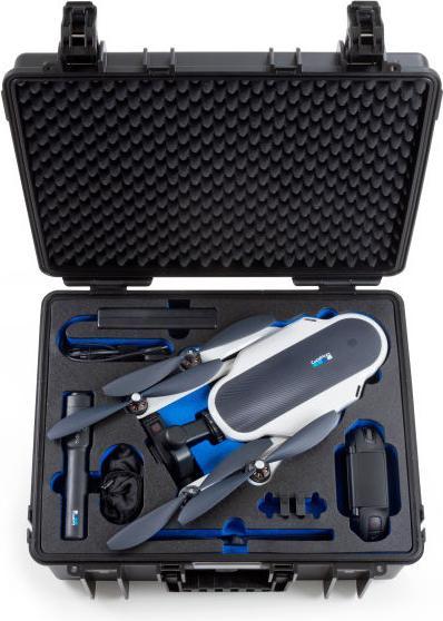 Produktbild B&W International Copter Case Type 6000/B mit GoPro Karma Inlay (Drohnen Koffer)