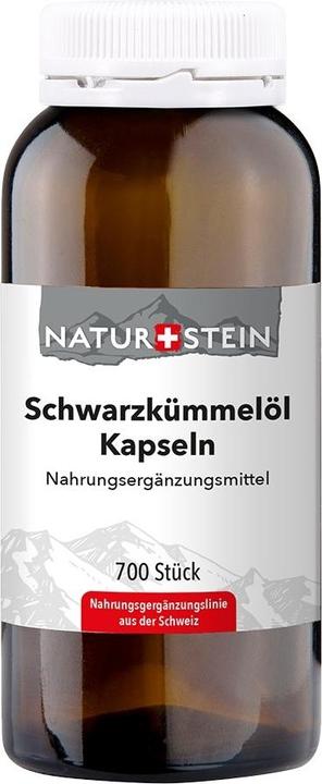Naturstein Schwarzkümmelöl Ägyptisch Kaps Fl 700 Stk (700 Stück, Kapseln, 560 g)
