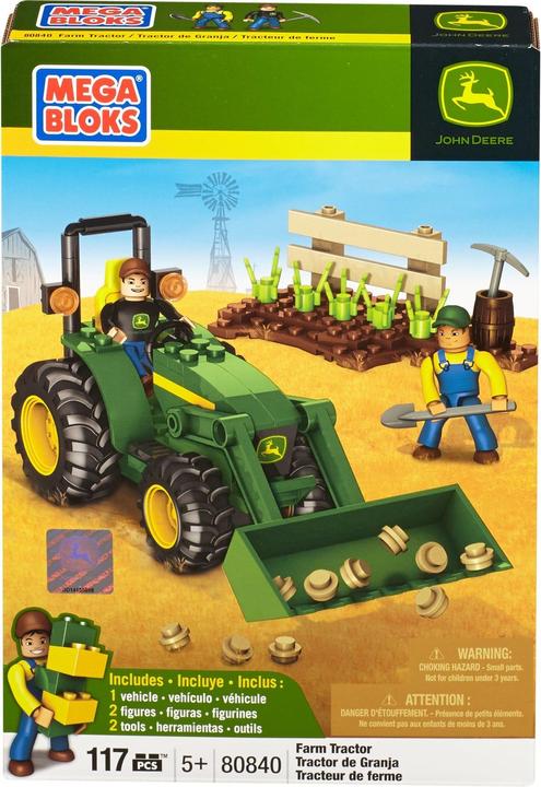 Image du produit Mattel World Builders - John Deere Tracteur De Ferme