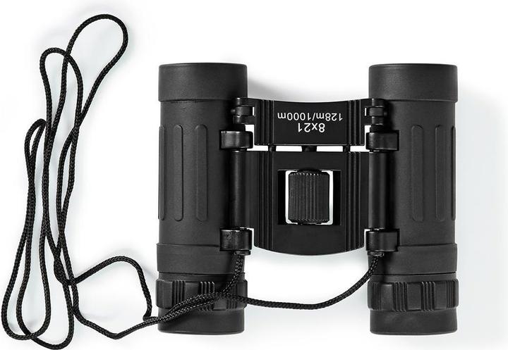 Produktbild Nedis SCBI1000BK Fernglas Vergrösserung: 8 Objektivdurchmesser: 21 mm Augenabstand: 10,5 Sichtfeld: 1 (8 x, 21 mm)
