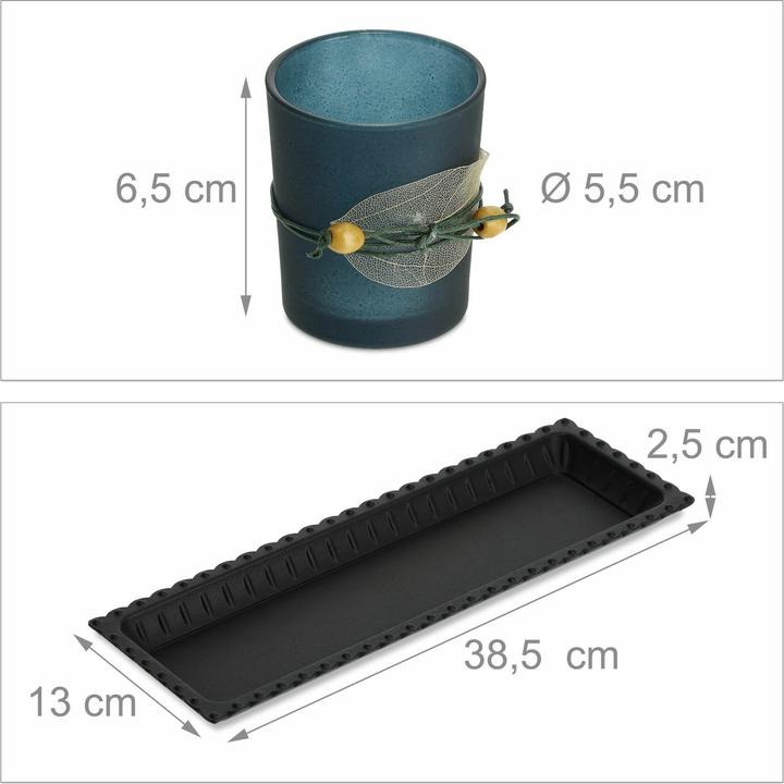 Produktbild Relaxdays 2x Pavillon-Seitenteile (10 cm, 30 cm)