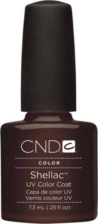 CND Shellac - Color Coat Fedora (Braun, Rot, UV-Gel Lack)