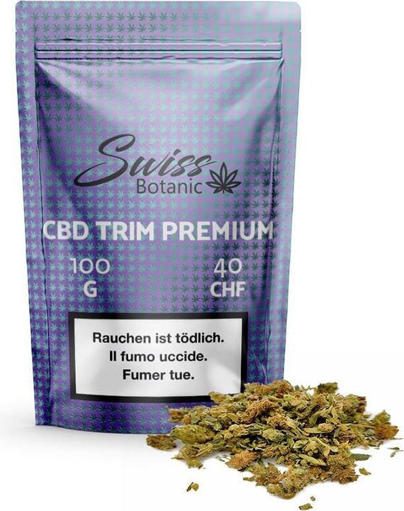 Swiss Botanic CBD Trim Premium (100 g, Indoor)