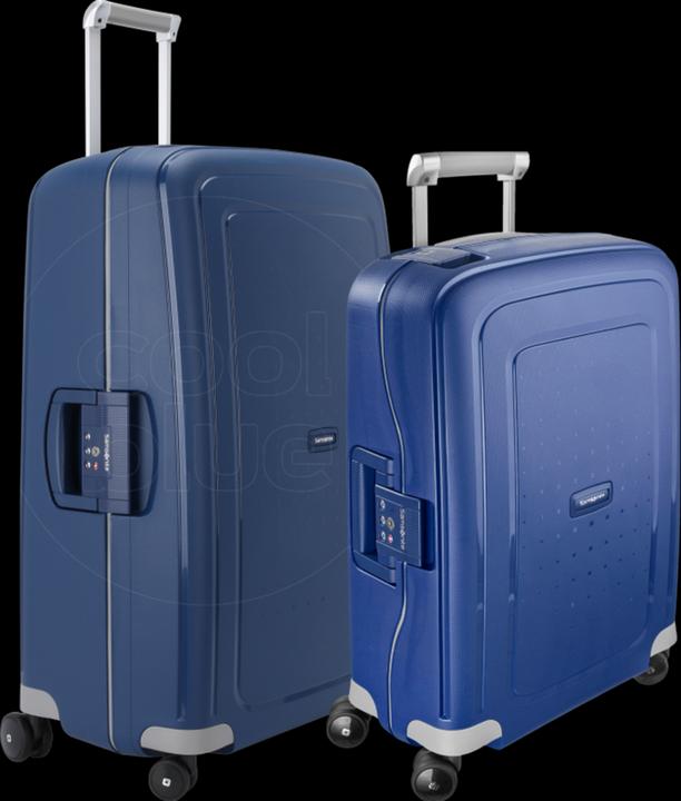 Actual product image Samsonite S'Cure Spinner 55+75cm Dark Blue (34 l)