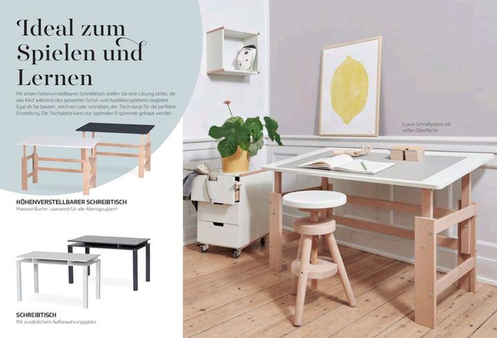Image du produit Manis-h Manis h Bureau à hauteur réglable avec fonction d'inclinaison 140x65 Black (60)