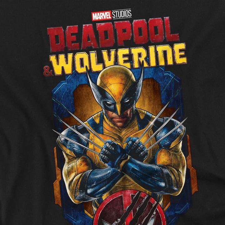 Immagine prodotto Deadpool & Wolverine Maglietta Wolverine Strappato Uomo (S)