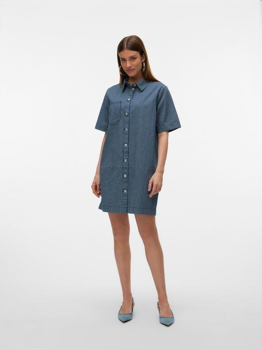 Actual product image Vero Moda VMZELLA Kurzes Kleid Jeanskleid (M)