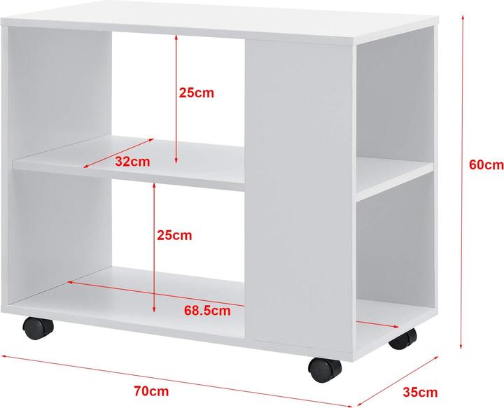 Actual product image En.Casa Älvdalen (60 x 70 x 35 cm)