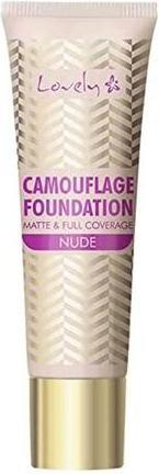 Actual product image Lovely Camouflage Foundation Matt & Full Coverage Crying Face Primer 2 Nude 25G (2 Nude)