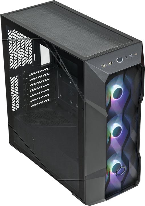 Actual product image Cooler Master Go CoolerMaster MasterBox TD500 ARGB V2 Black (Mini-ITX, ATX, SSI CEB)