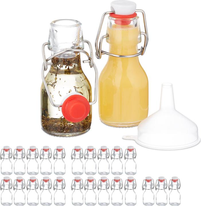 Produktbild Relaxdays Flaschen Set (25 Stk., 0.05 l)