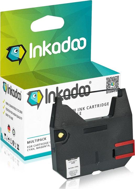 Produktbild Inkadoo Kompatibel zu Brother 1030 Farbband, schwarz, passend für Adler-Royal RT 7300, Adler-Royal RT 750...