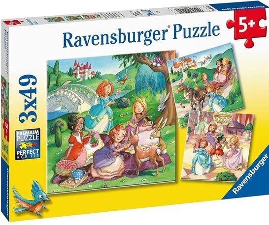 Produktbild Ravensburger Kinderpuzzle - Kleine Prinzessinnen - 3x49 Teile Puzzle für Kinder ab 5 Jahren (49 Teile)