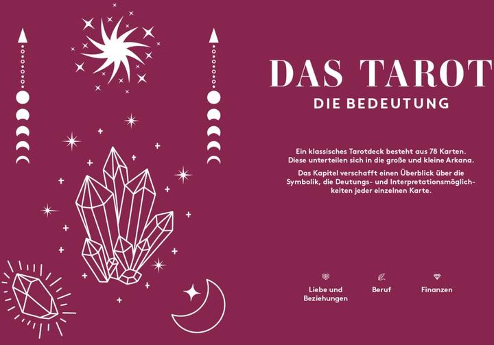 Productafbeelding Tarot Kartenset Dein Blick in die Zukunft (Duits, 2023)