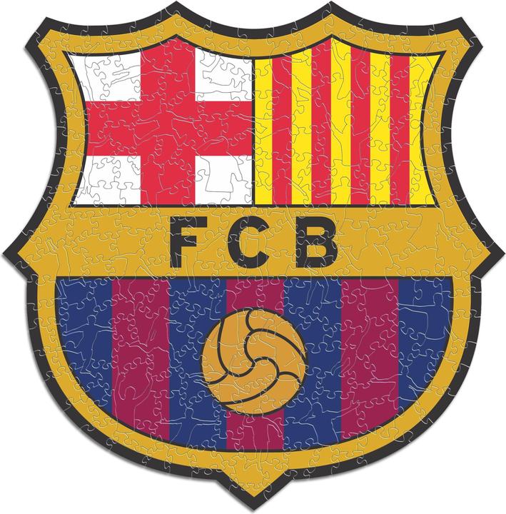 Image du produit Iconic FC Barcelone - Logo - Puzzle en bois Taille M (270 pièces) (270 pièces)