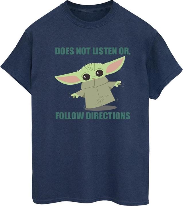 Produktbild Star Wars The Mandalorian Grogu Does Not Listen TShirt (3XL)