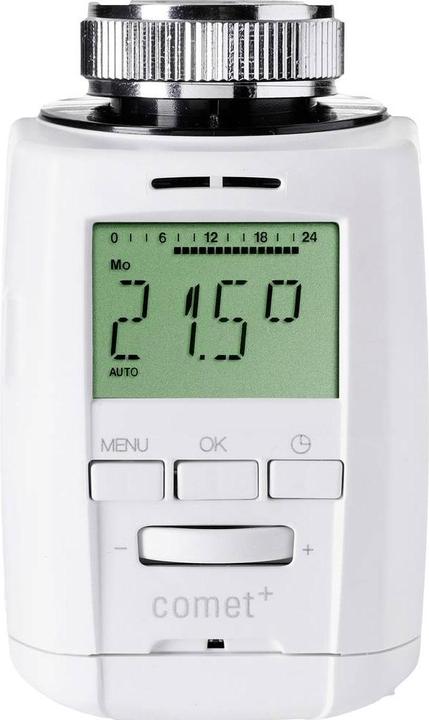 Eurotronic Das vollautomatische Heizkörperthermostat Comet Plus