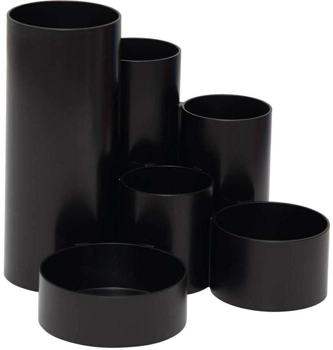 Maul MAULtubo Recycling 4115690 Portamatite Nero Numero di scomparti: 6