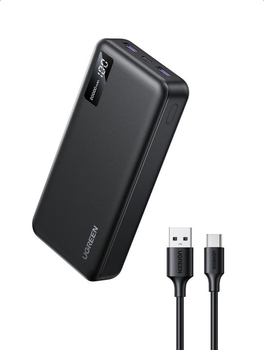 Produktbild Ugreen Two-Way Power Bank (20000 mAh, 20 W, 74 Wh)