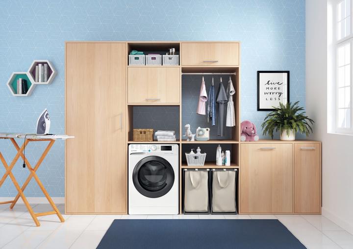 Produktbild Indesit Freistehender Waschtrockner BDE 96436 WKV IT - BDE 96436 WKV IT