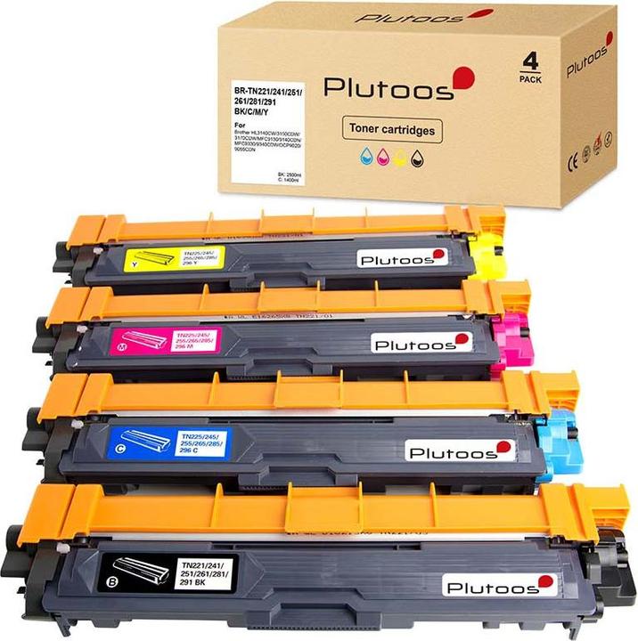 Plutoos TN-241/245 (M, C, Y, BK)