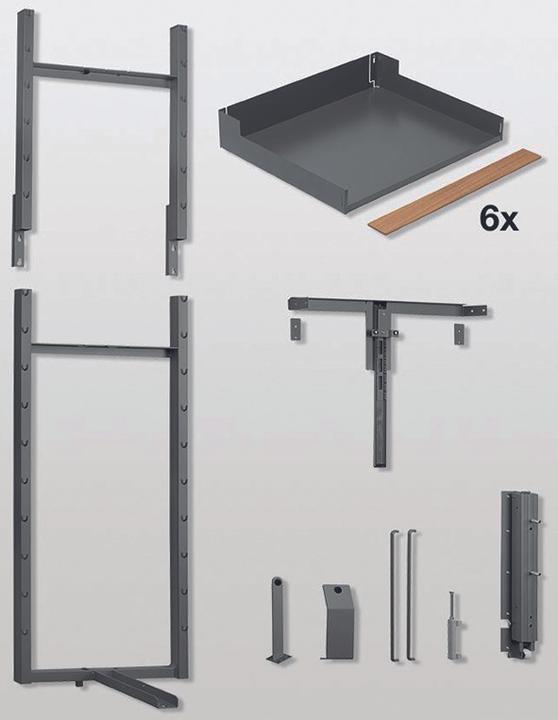 Peka Metall Hochschrank Pleno Standard (1 Stk.)