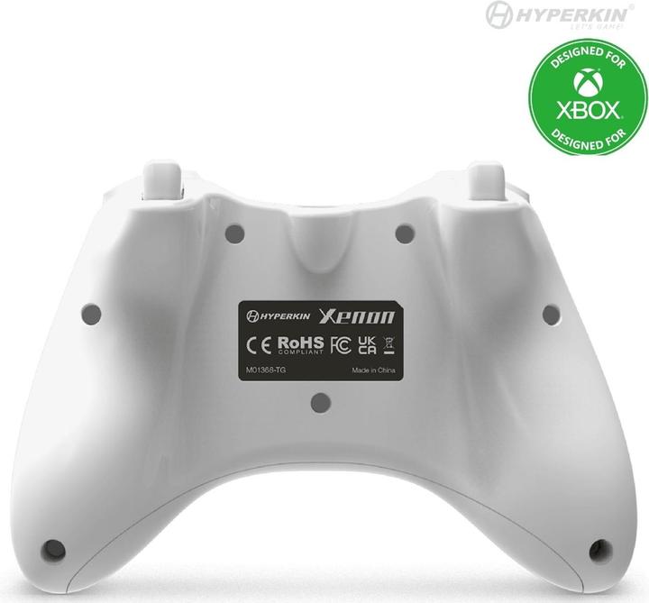 Actual product image Hyperkin XB Controller Xenon Wired white (PC, Xbox One S, Xbox Series X)
