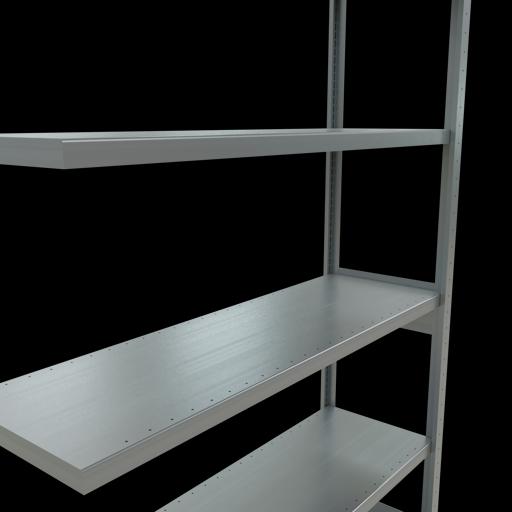 Produktbild Schulte Lagertechnik Stecksystem Anbauregal MULTIplus250 mit Längenriegel